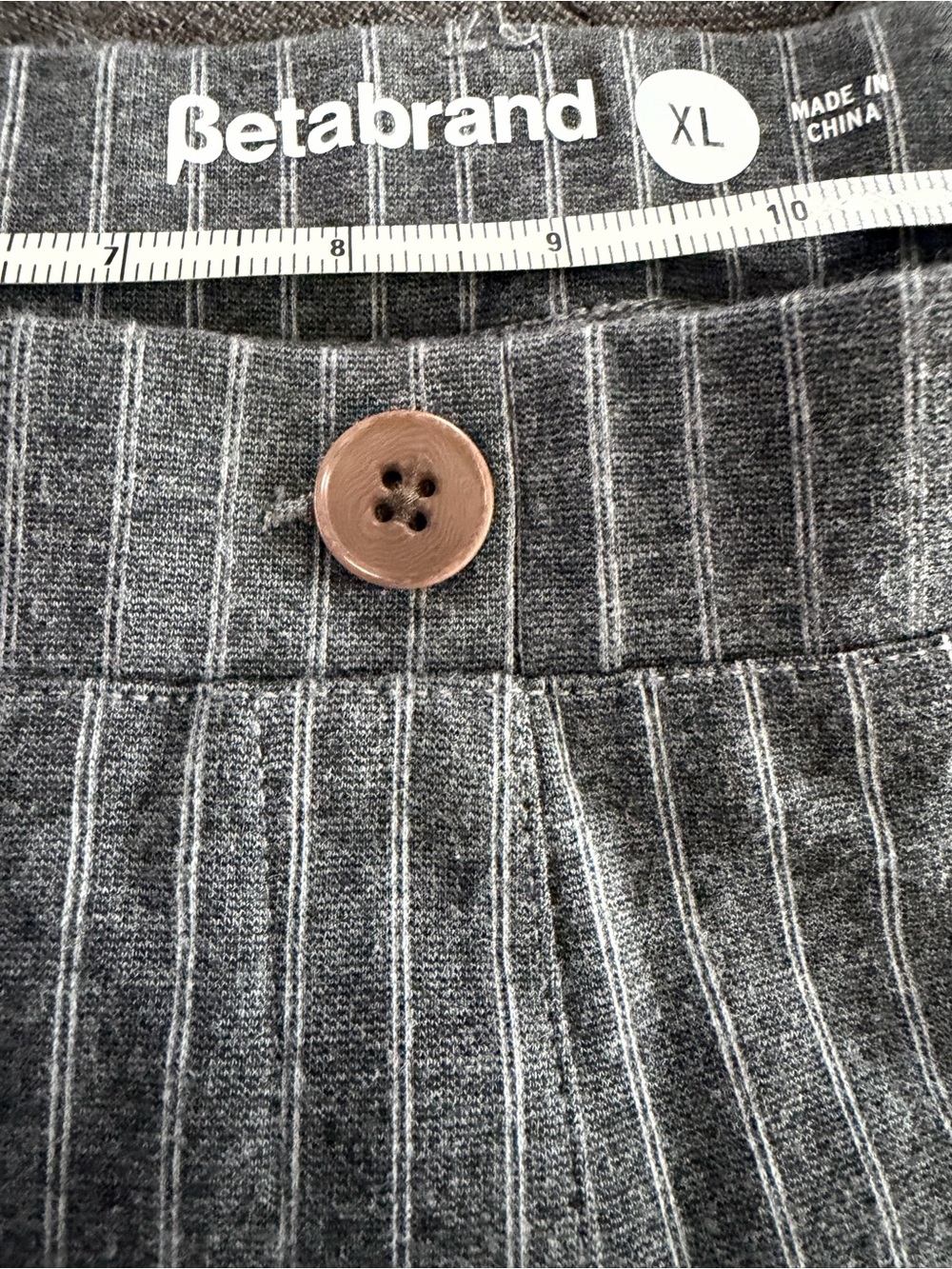 Grey pants requested